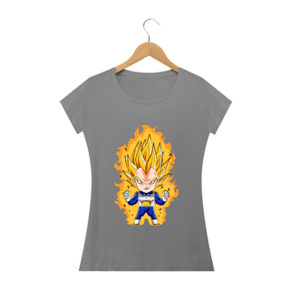 Nome do produto camiseta feminina vegeta chibi