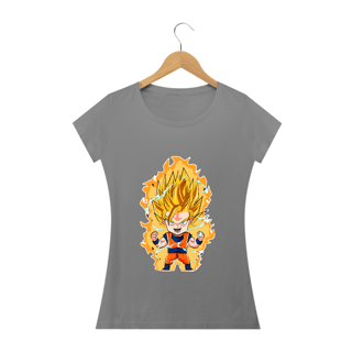 Nome do produto camiseta feminina goku ss2