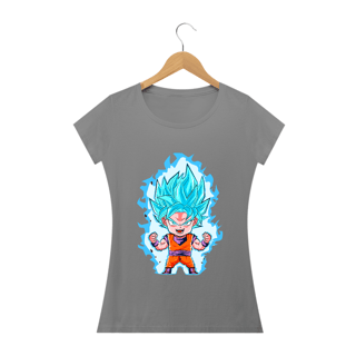 Nome do produto camiseta feminina goku blue