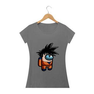 Nome do produto camiseta estonada feminina goku chibi