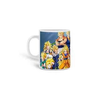 caneca super saiyajins