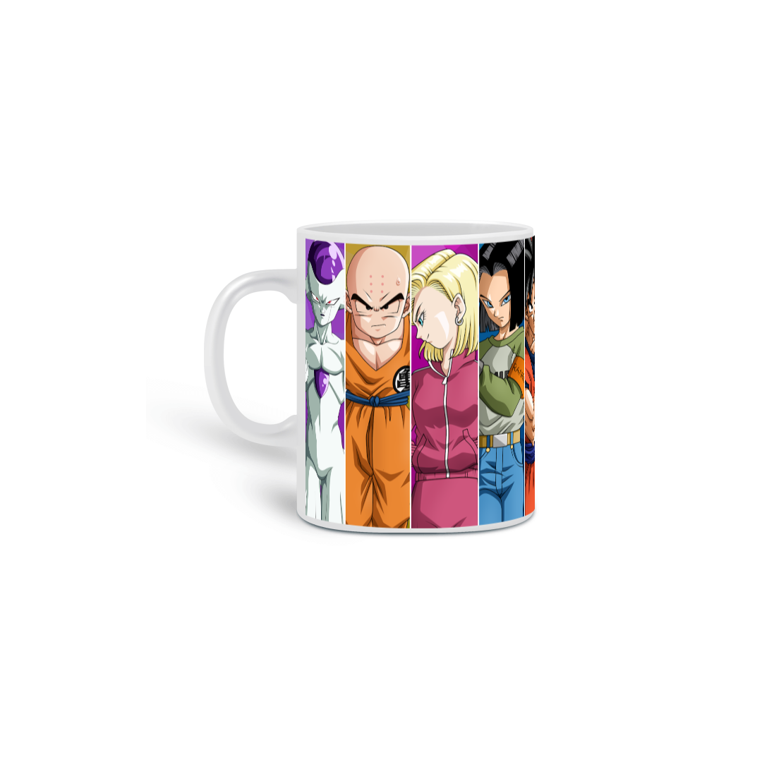 caneca personagens DBZ