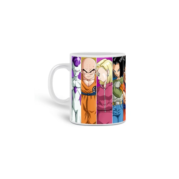 caneca personagens DBZ
