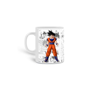 caneca goku quadrinho 