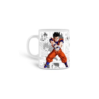 caneca gohan quadrinho