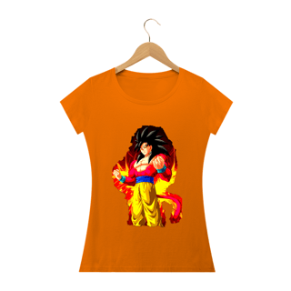 Nome do produto camiseta feminina goku ss4