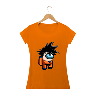 Nome do produto camiseta feminina goku chibi