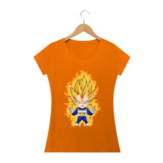 Nome do produto camiseta feminina vegeta chibi