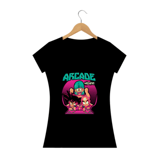Nome do produto camiseta feminina arcade game