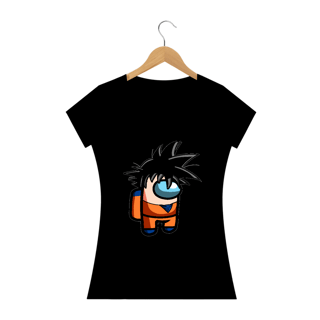 Nome do produto camiseta feminina goku chibi