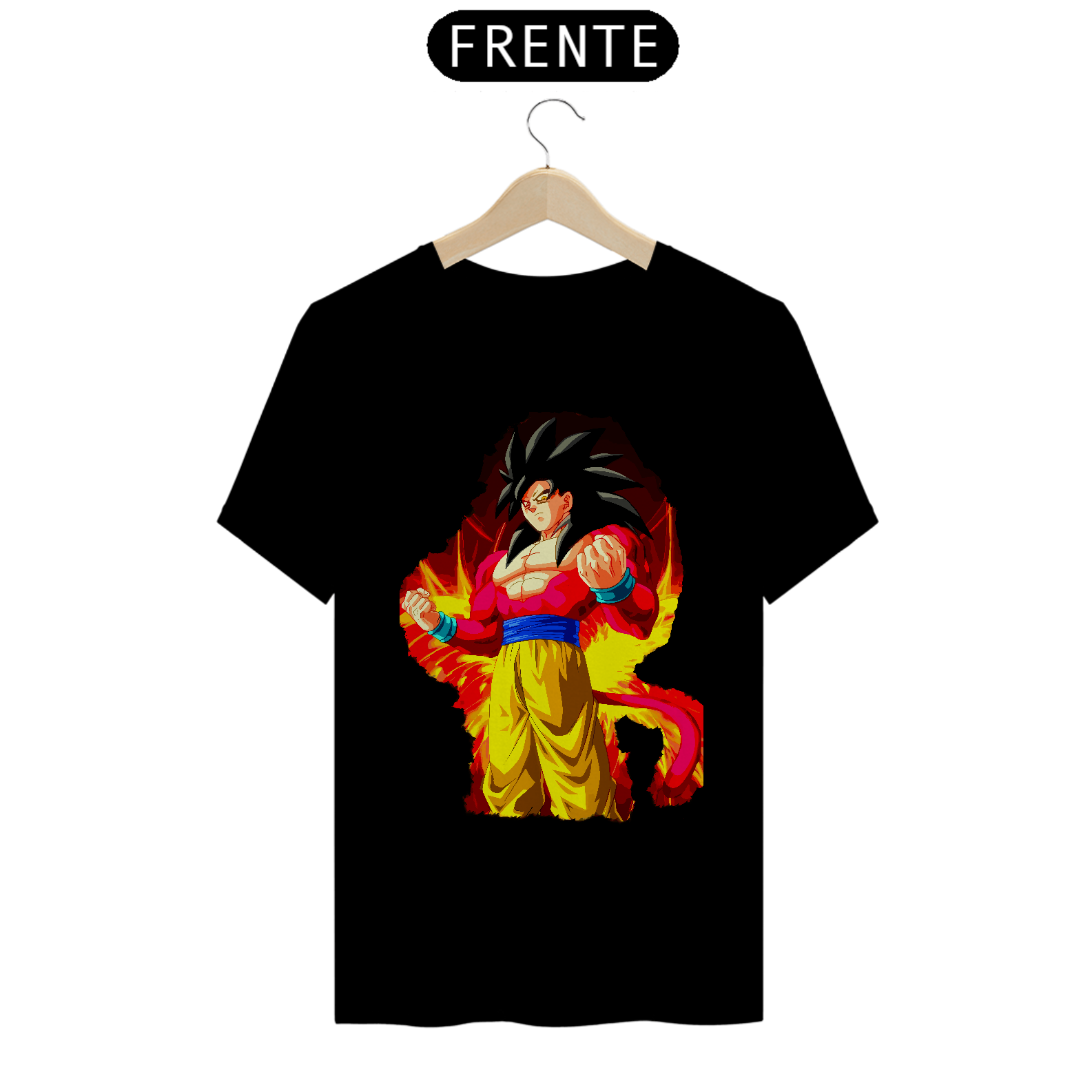 camiseta t-shirt quality goku ss4