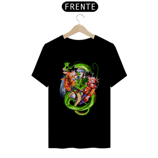 camiseta t-shirt quality goku e shenlong