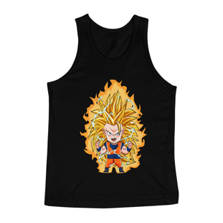 regata masc goku ss3 chibi