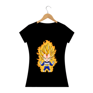 Nome do produto camiseta feminina vegeta chibi