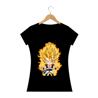 Nome do produto camiseta feminina gogeta chibi