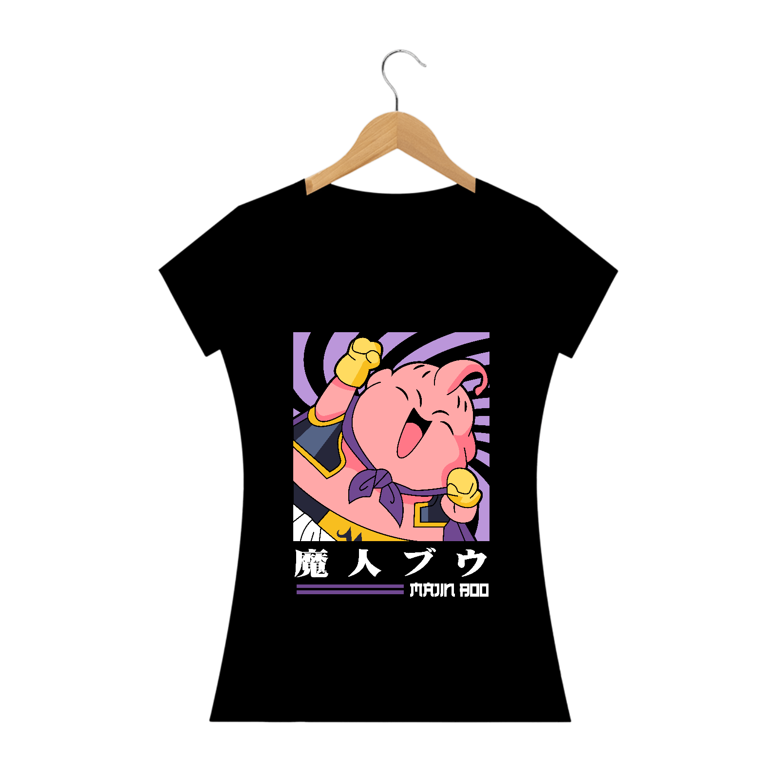 camiseta feminina majim boo chibi