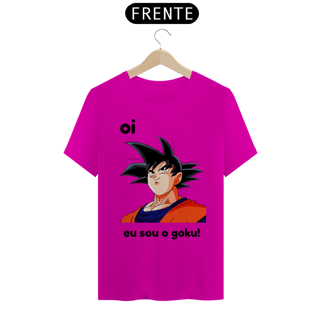 Nome do produto camiseta t-shirt quality '' oi eu sou o goku '' 