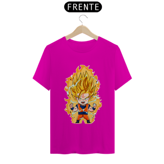 Nome do produto camiseta t-shirt quality goku ss2 chibi
