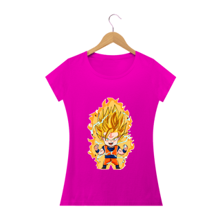 camiseta feminina goku ss2