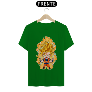 Nome do produto camiseta t-shirt quality goku ss2 chibi