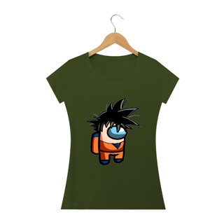 Nome do produto camiseta feminina goku chibi