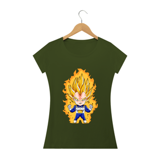 Nome do produto camiseta feminina vegeta chibi