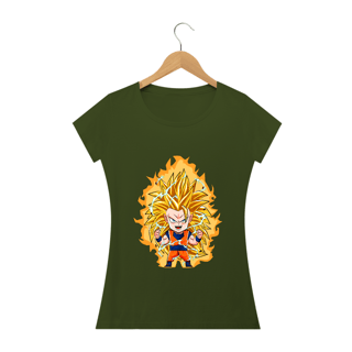 Nome do produto camiseta feminina goku ss3