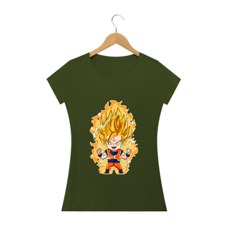 Nome do produto camiseta feminina goku ss2