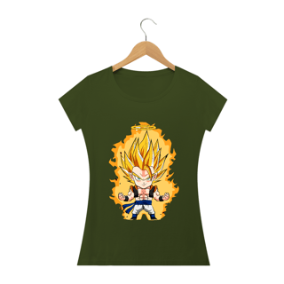 Nome do produto camiseta feminina gogeta chibi