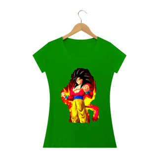Nome do produto camiseta feminina goku ss4
