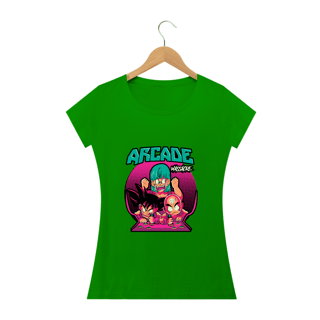 Nome do produto camiseta feminina arcade game