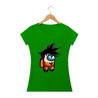 Nome do produto camiseta feminina goku chibi
