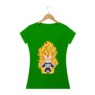 Nome do produto camiseta feminina vegeta chibi