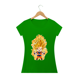 Nome do produto camiseta feminina goku ss2