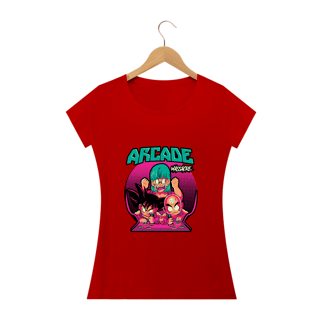 Nome do produto camiseta feminina arcade game