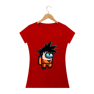 Nome do produto camiseta feminina goku chibi