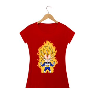 Nome do produto camiseta feminina vegeta chibi