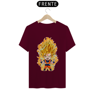 Nome do produto camiseta t-shirt quality goku ss2 chibi
