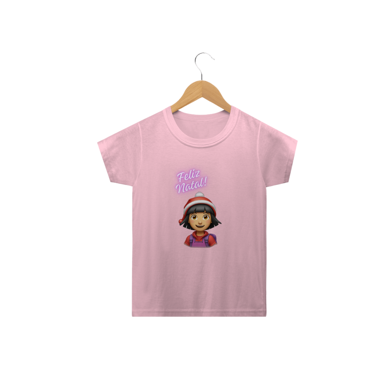 Camisa de Natal (Emoji Dora Aventureira)