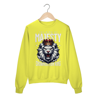 Nome do produto Moletom Fechado Leao The King of Majesty