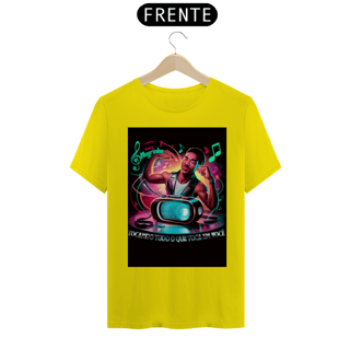 Nome do produto T-Shirt Quality Rádio Magrinho Tocando Tudo o Que Toca em Você