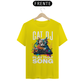 Nome do produto T-Shirt Quality Cat DJ