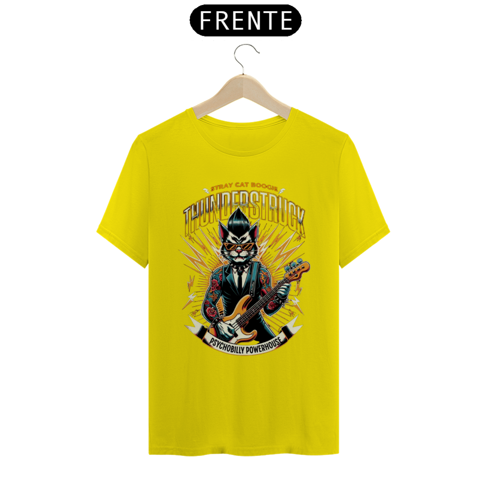 T-Shirt Quality Stray Cat Boogie