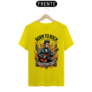 Nome do produto T-Shirt Quality Born To Rock
