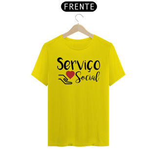 Nome do produto T-Shirt Quality Camiseta Serviço Social