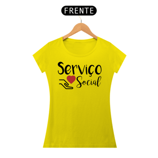 Nome do produto Baby Long Quality Camiseta Feminina Serviço Social