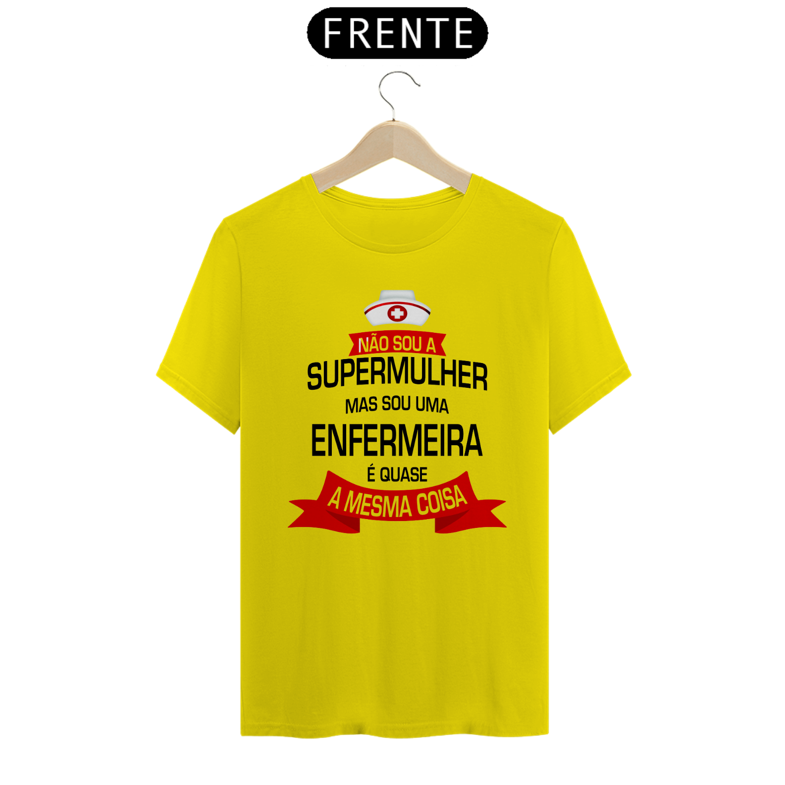 T-Shirt Quality Camiseta Enfermagem