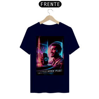 Nome do produto T-Shirt Quality Radio Magrinho Let the music play!