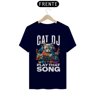 Nome do produto T-Shirt Quality Cat DJ