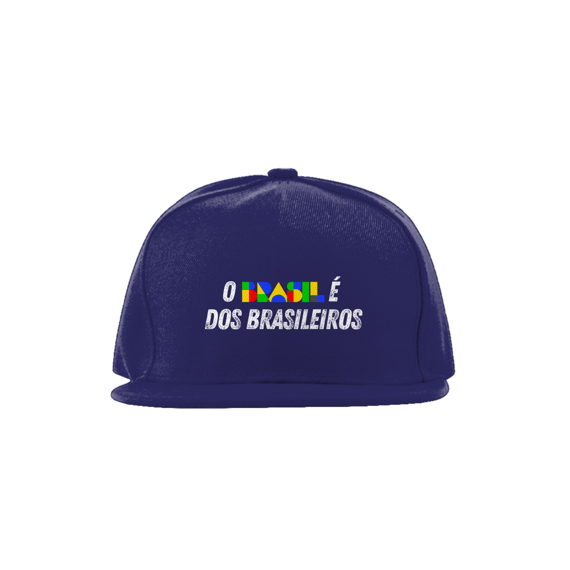 Boné o Brasil é dos Brasileiros